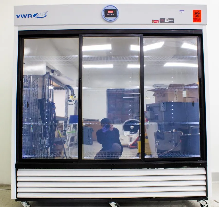 VWR Model HCCS-69 Triple Sliding Glass Door Chromatography Refrigerator