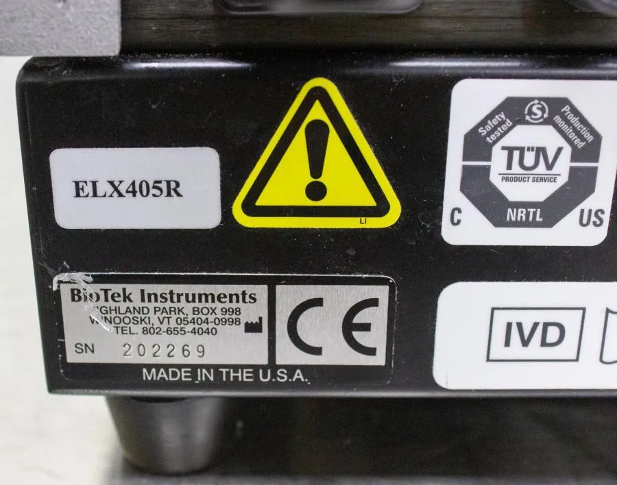 BioTek ELX405R Microplate Washer CLEARANCE! As-Is