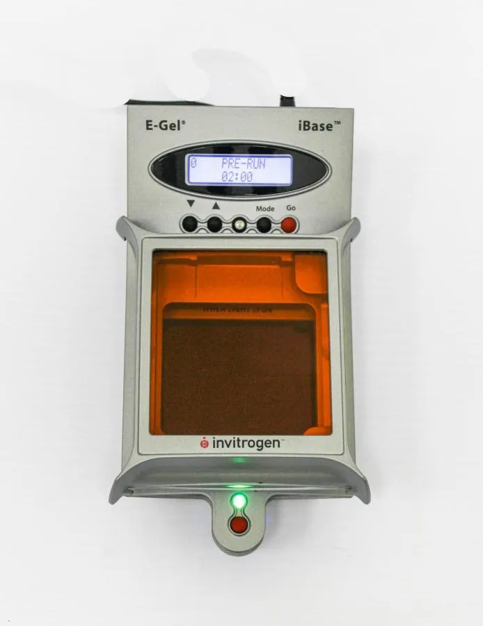 Invitrogen E-Gel i-Base and Safe Imager Real Time Transilluminator system