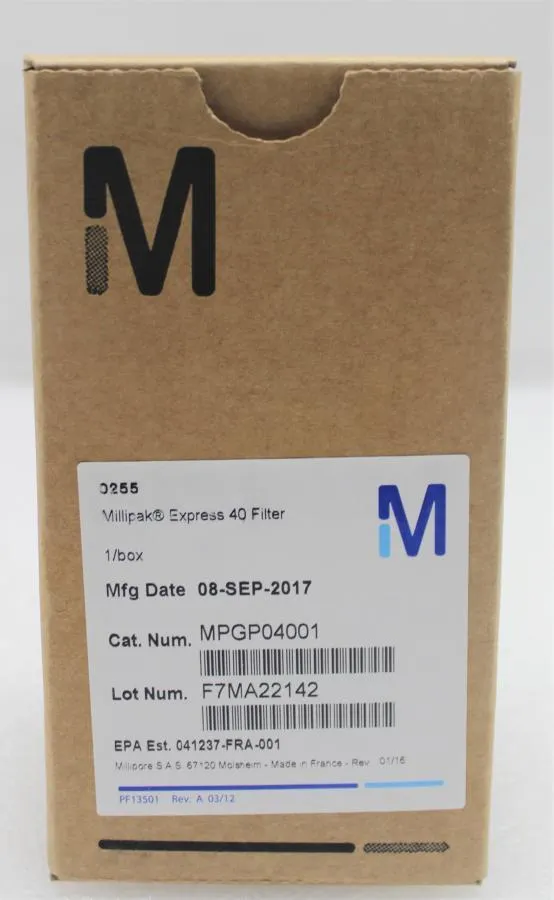 Millipore Millipak Express 40 Filter MPGP04001