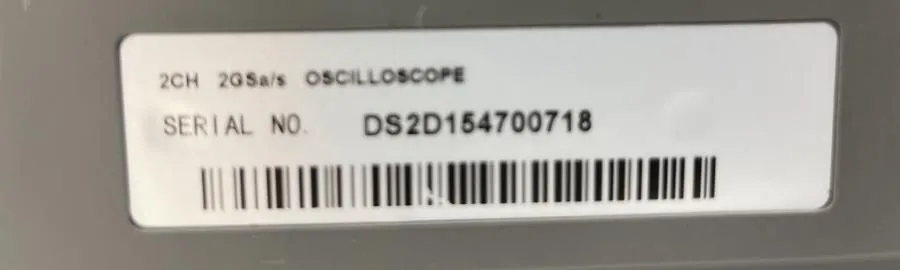 Rigol DS2102A - 100 MHz 2 Channel Digital Oscilloscope