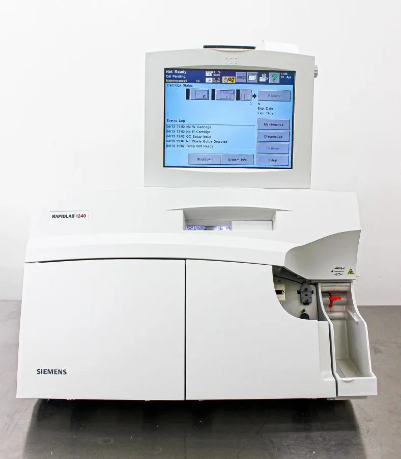 Siemens RapidLab 1240 Series Blood Gas Analyzers CLEARANCE! As-Is