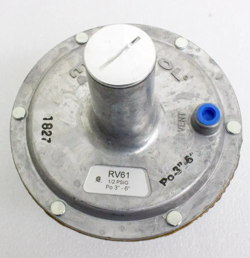 Maxitrol RV61 Straight Thru Flow Gas Pressure Regulator
