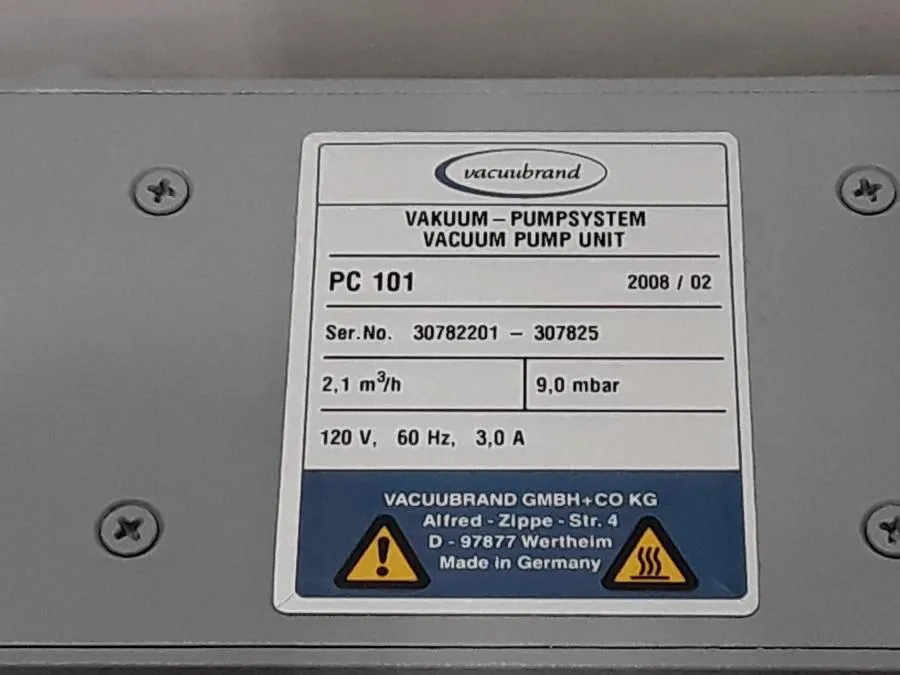 Vacuubrand Vakuum-Pumpsystem Vacuum Diaphragm Pump Unit PC-101
