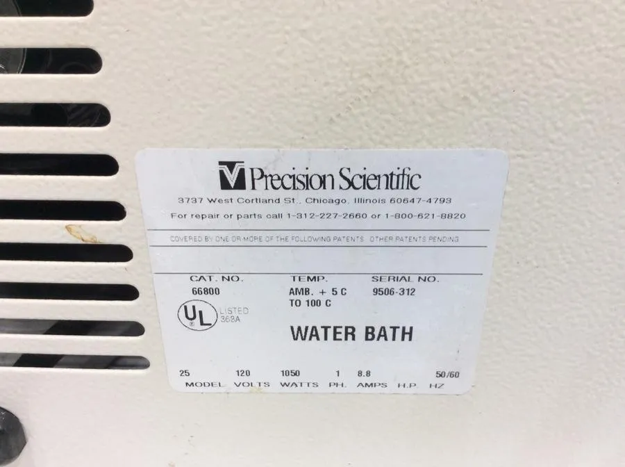 Precision Scientific  - Water Bath Model 25