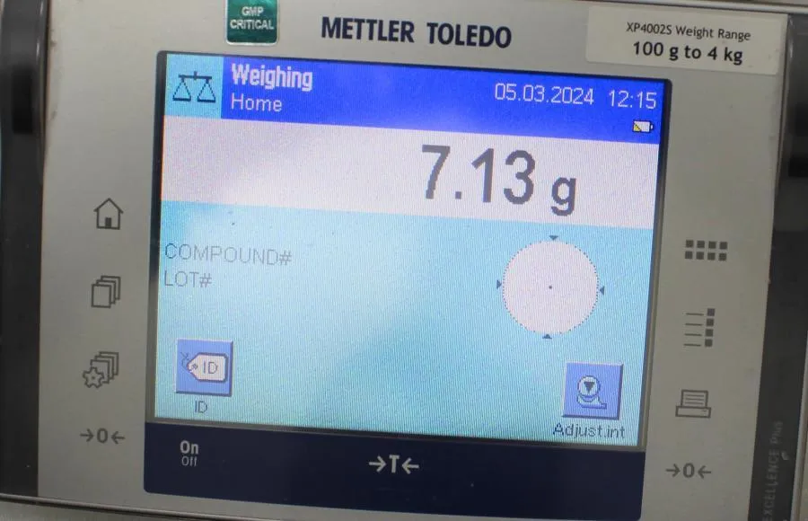 Mettler Toledo Excellence Plus XP Precision Balance model: XP4002S