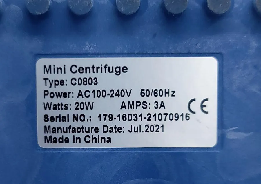 VWR Mini Centrifuge C0803