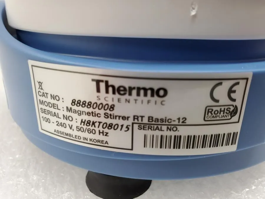 Thermo Scientific 88880008 Magnetic Stirrer NEW