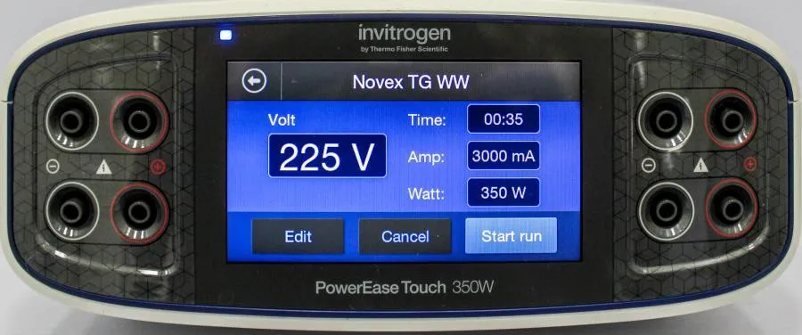 Invitrogen PowerEase Touch 350W Power Supply Ref: PS0350