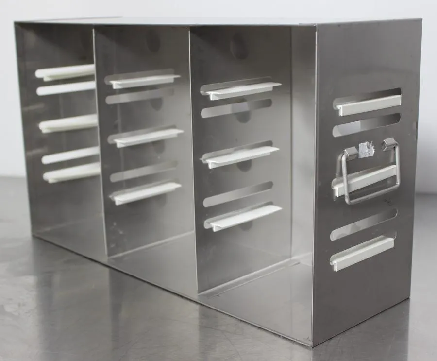 Stainless Steel Freezer Racks Cryo 12 Box Capacity