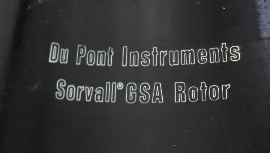 Sorvall GSA 6-place Rotor CLEARANCE! As-Is
