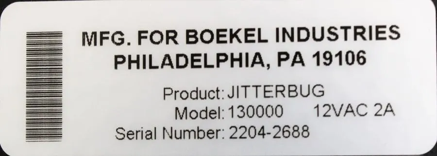 Boekel Jitterbug 13000 Microplate Incubator Shaker CLEARANCE! As-Is
