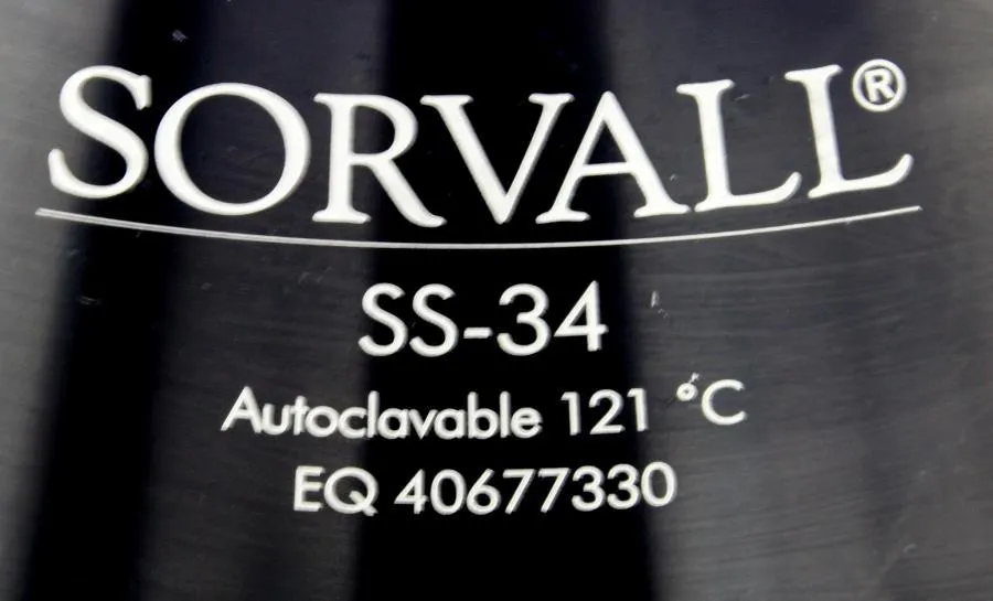 Sorvall  SS-34 Autoclavable Fixed Angle Rotor 121'C