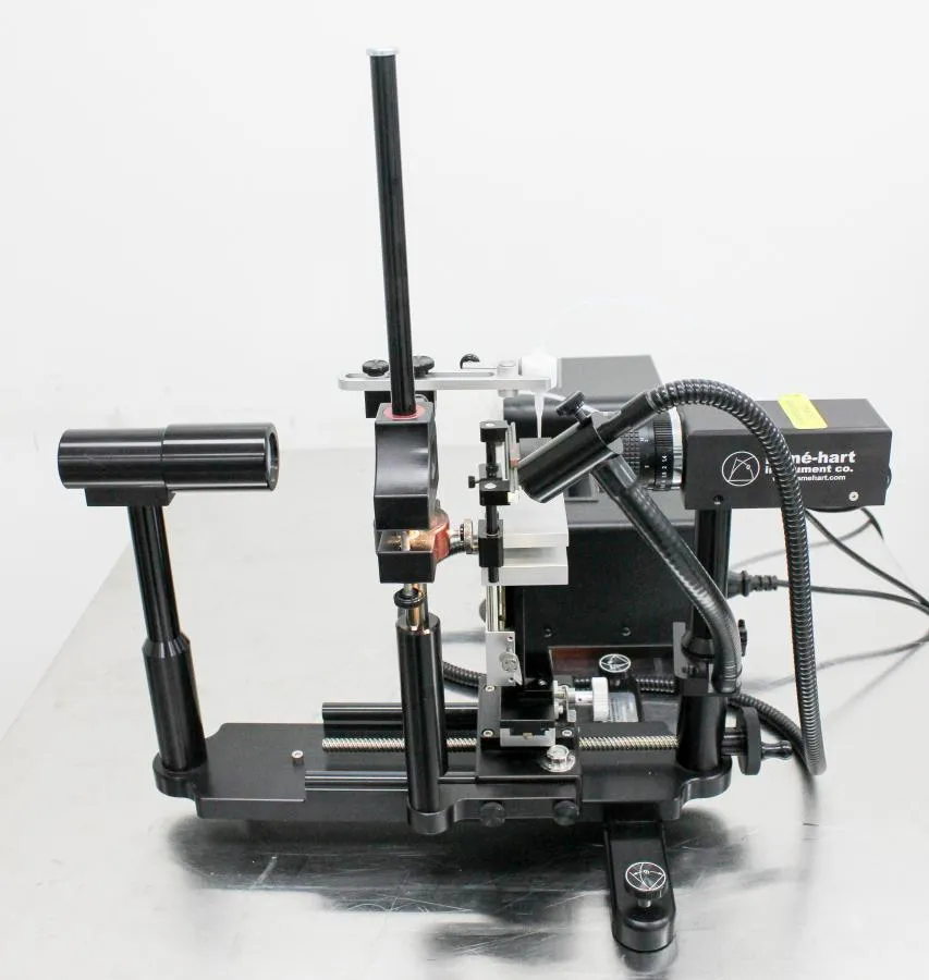 Ram-Hart 190 CA Goniometer Contact Angle Measurement System P/N 190-U1