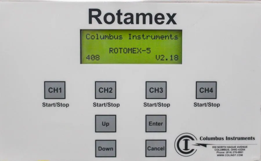 ROTAMEX Digital ROTA ROD-5 Four lane Coordination testing
