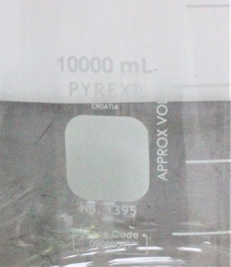 Pyrex 1395 Reusable Media Bottle 10000 mL