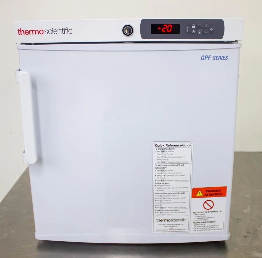 Thermo GPF Series -20C Manual Defrost Countertop Freezer Model MF02PA-SAEE-TS