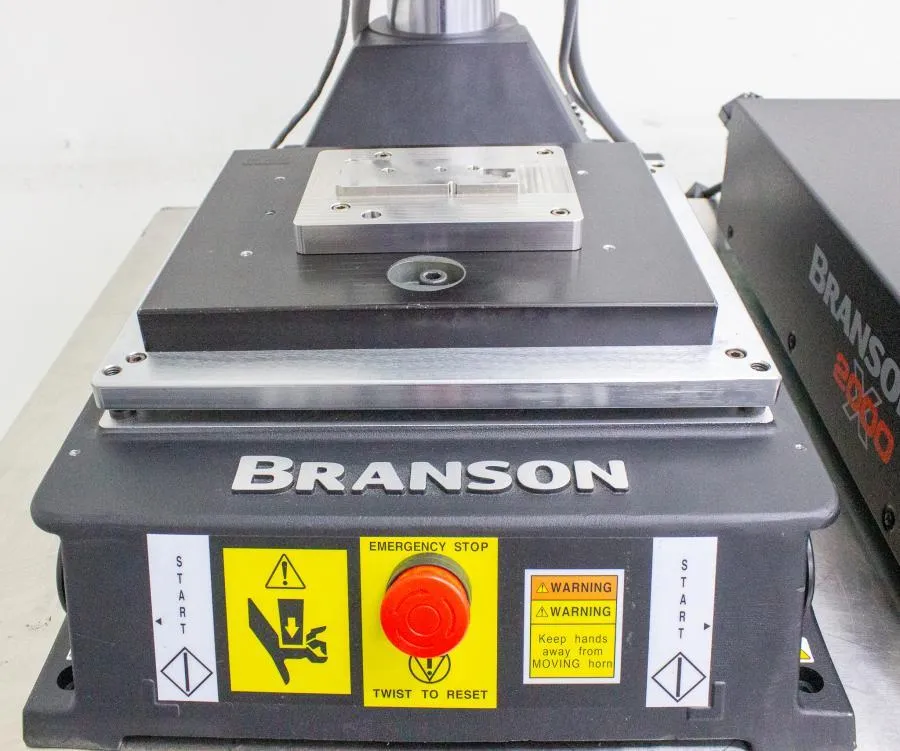 Branson 2000X Series Ultrasonic Assembly Welding System Actuator AED w/ 2000 XDT