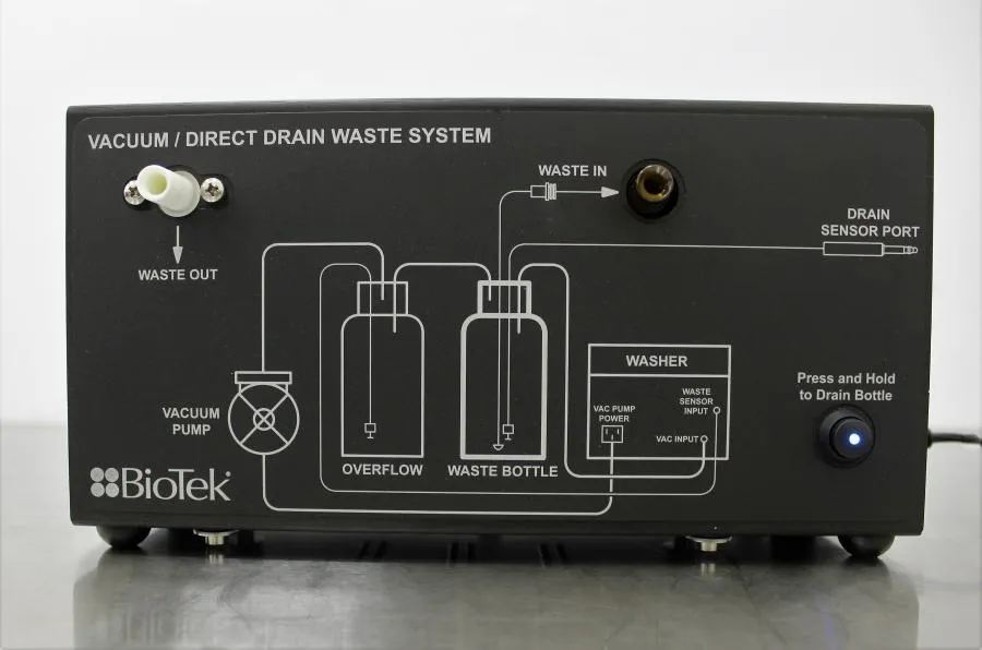 Biotek Vacuum /Direct Drain waste Box CLEARANCE! As-Is