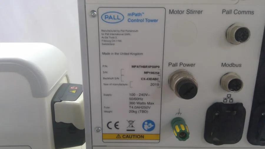 Pall mPath Control Tower with Nano Bioreactor MPATHBRXPS0P0 System
