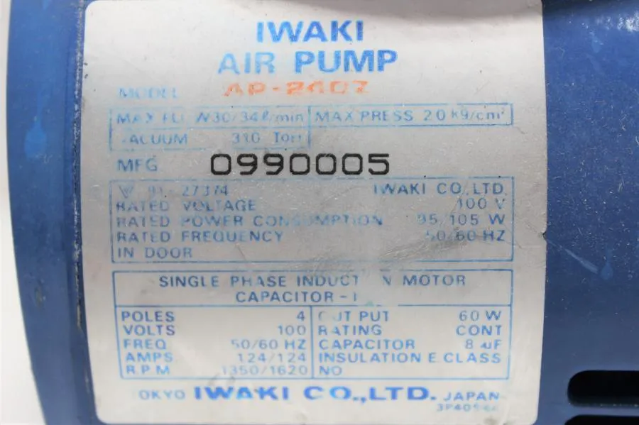 Iwaki Air Pump AP-24OZ