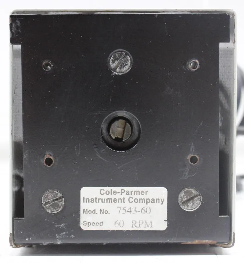 Cole-Parmer MasterFlex Pump 7543-60 60RPM