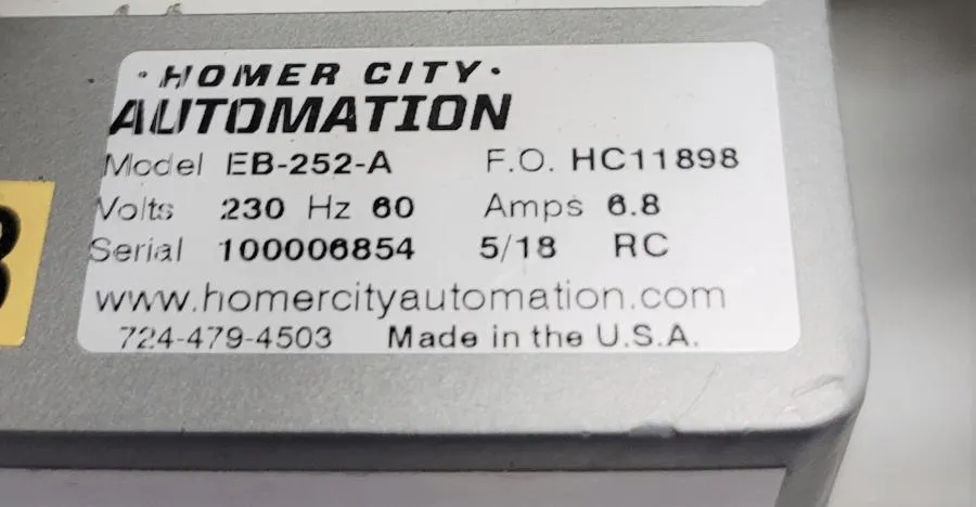Homer City Automation EB-252-A 33 inch Rotary Feeder Bowl