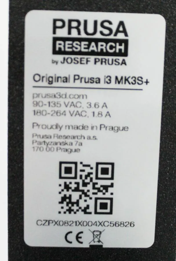 PRUSA Research Original  i3 MK3S+ 3D Printer