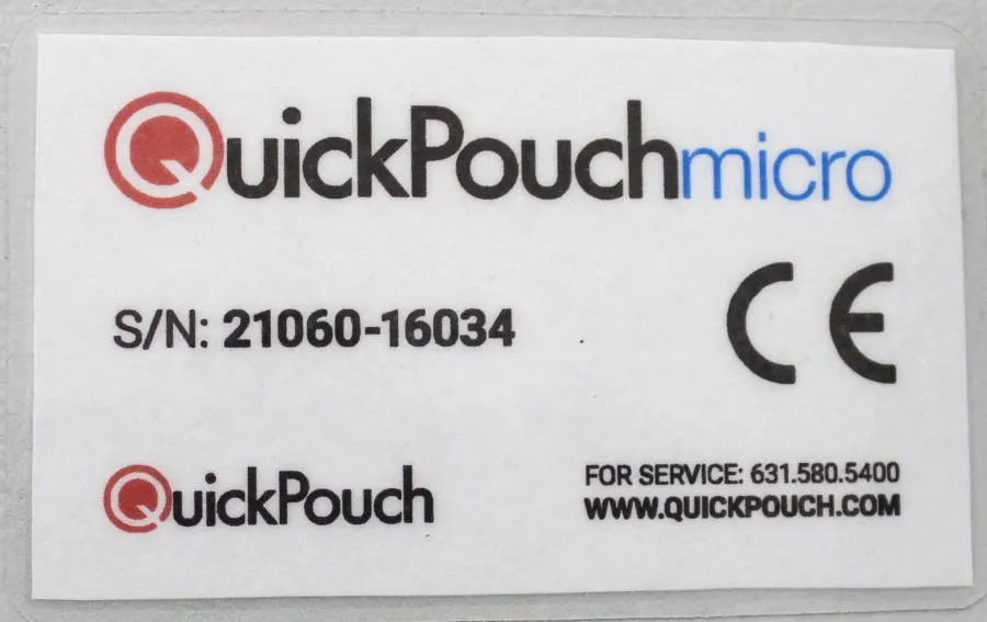 QuickPouch Micro automated pouch Opener with small footprint