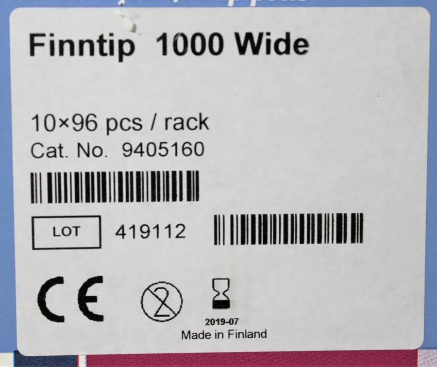 Thermo Scientific Finntip Pipette Tips Wide 1000mL 9405160