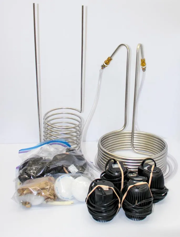 Box with 2 Stainless Steel CPD Condensing Coils and accessories