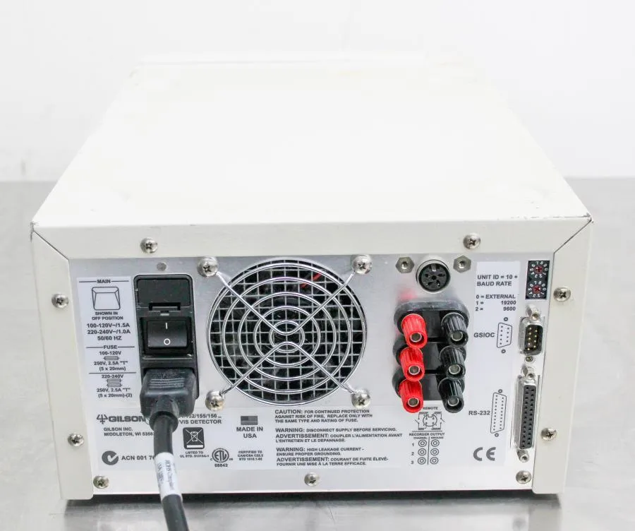 Gilson UV/VIS 156 HPLC Detector
