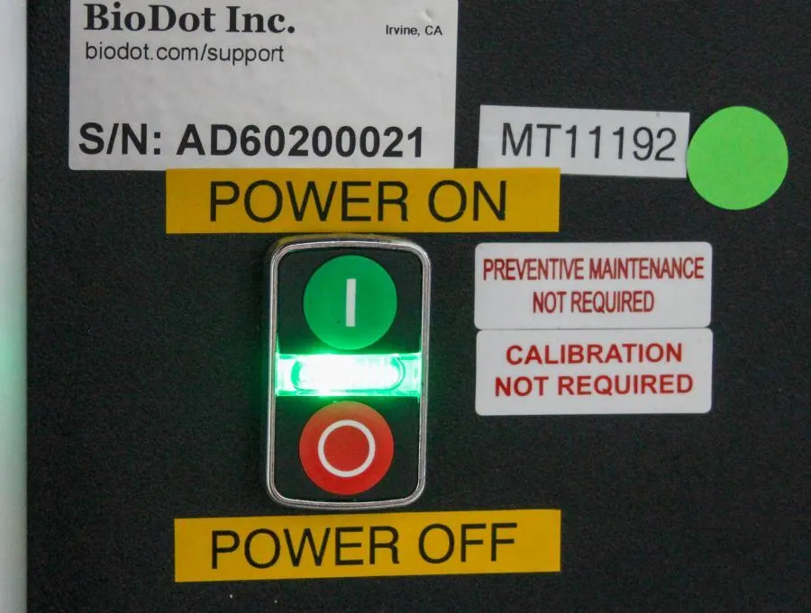 BioDot AD6020 Automated Low Volume Liquid Handling Ultra Dispenser Platform