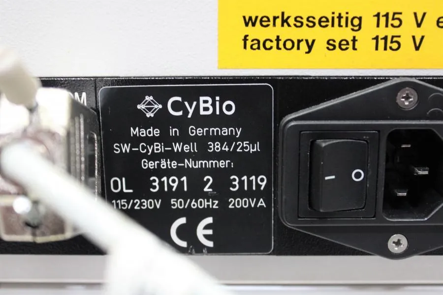 CyBio AG CyBi-Well 384/25l Liquid Handler