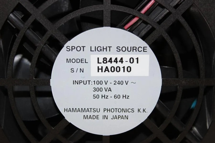 Hamamastu Lightningcure UV Spot Lightsource LC4