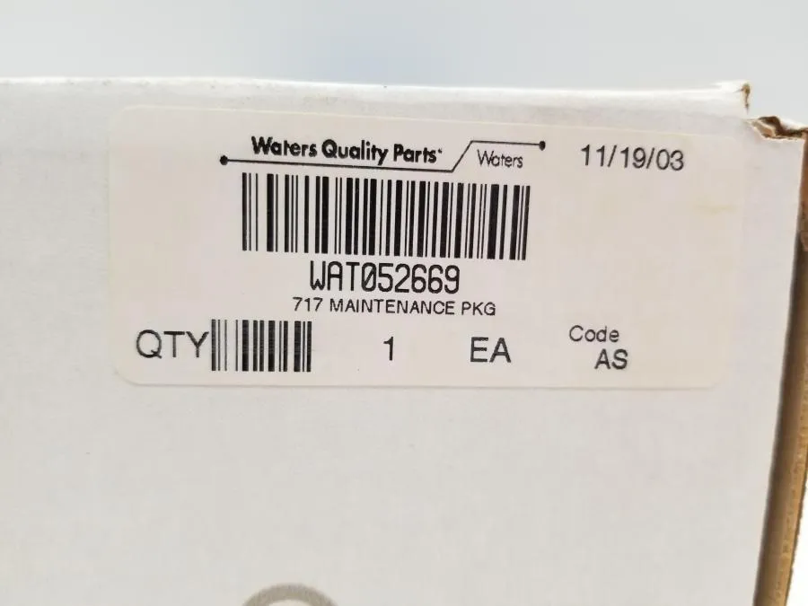 Waters WAT052669 717 HPLC Autosampler Performance Maintenance Kit