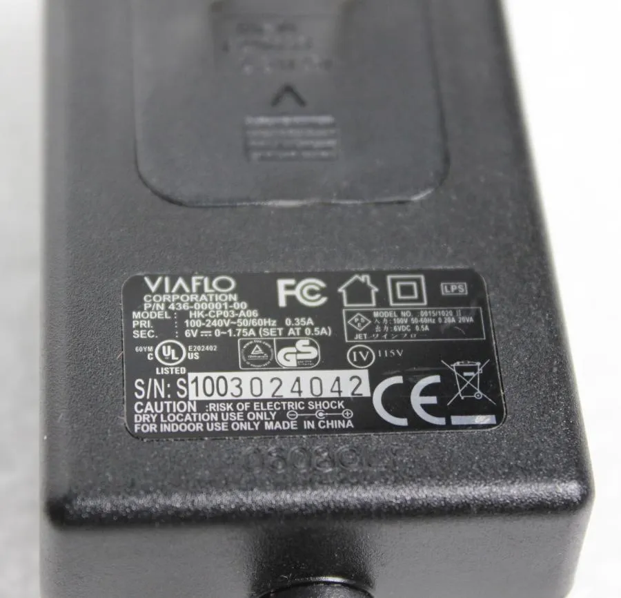 Viaflo Single Channel 1250uL Electronic Pipet