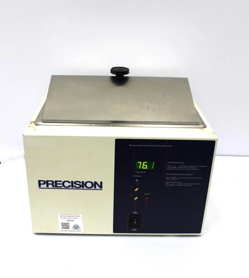 Precision  Microprocessor Controlled 280 Series Water Bath