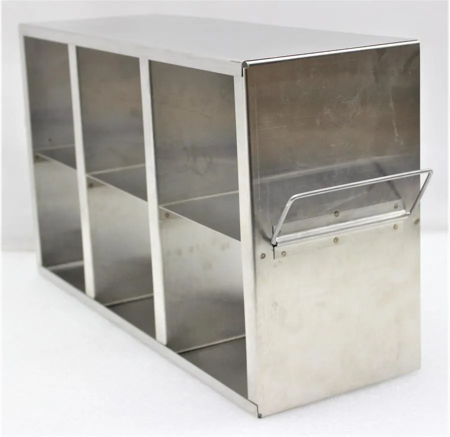 Stainless Steel Freezer Racks Cryo 6 Capacity