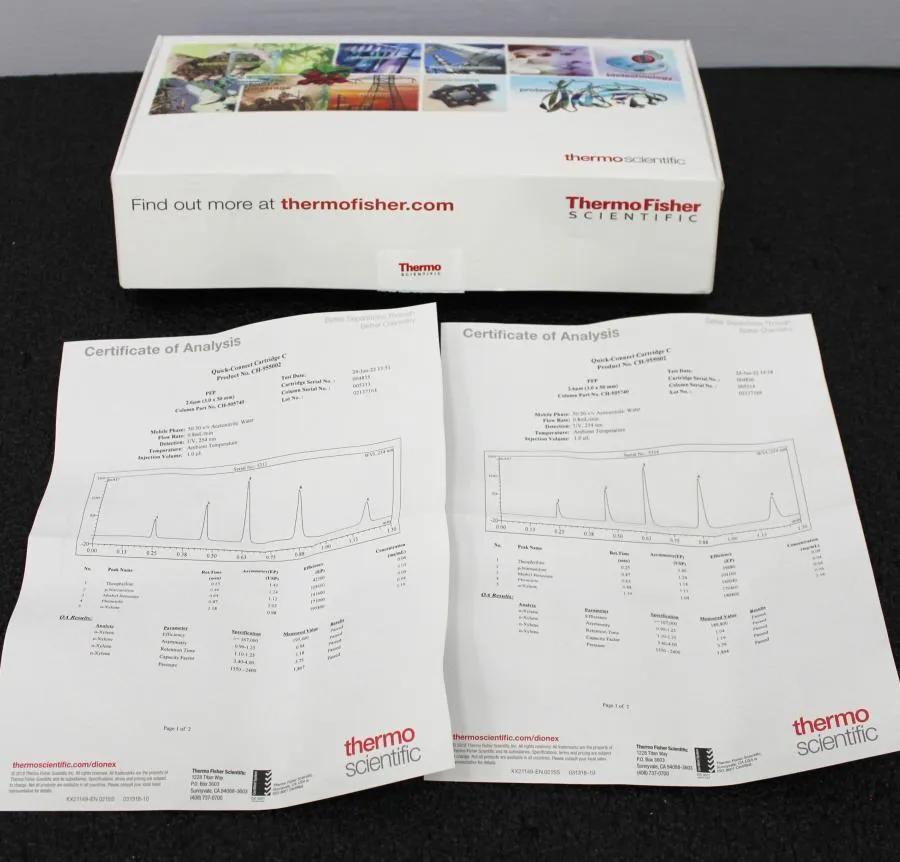 ThermoFisher Scientific Quick Connect Cartridge Valve Interface Modules