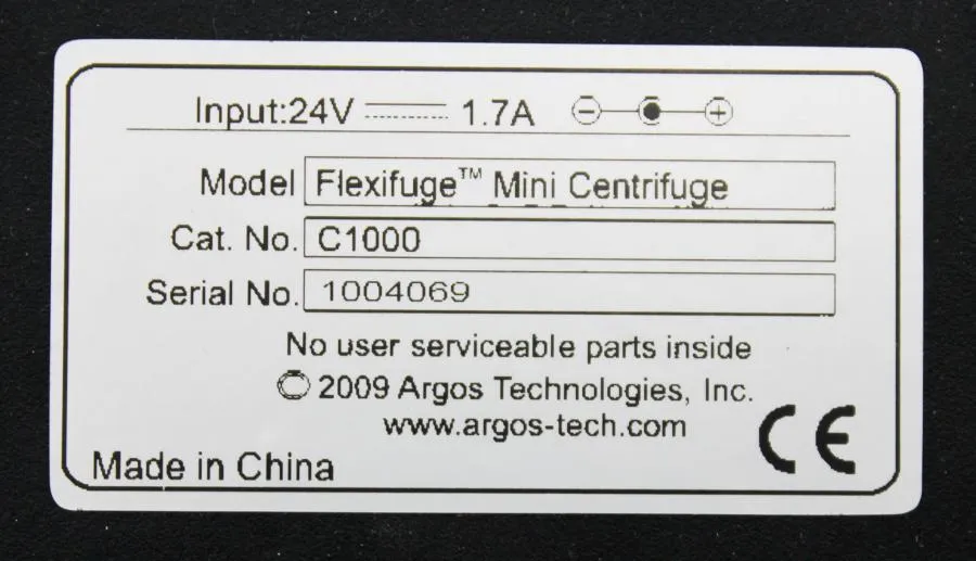Argo Flexifuge C1000 Mini Centrifuge