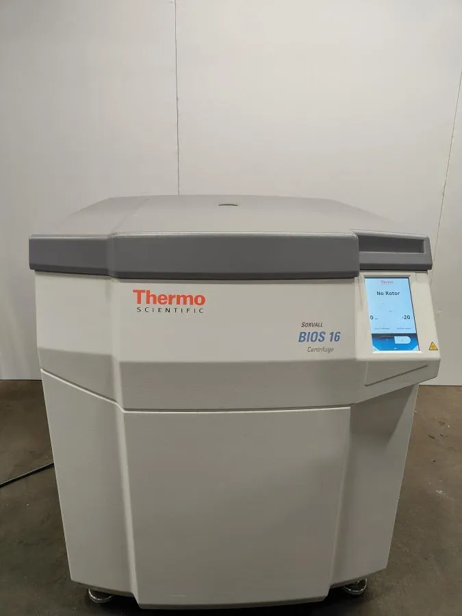 ThermoFisher BIOS 16 Liter Centrifuge 5,400 RPM 8,500 x g | High Capacity