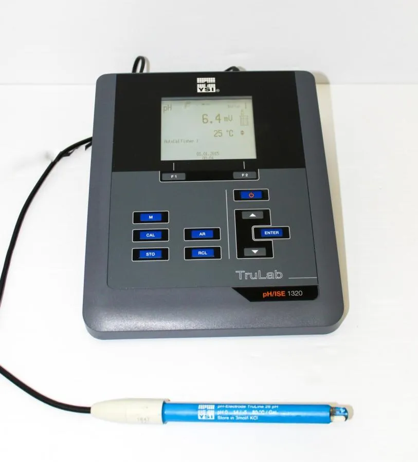 YSI pH meter pH/ISE 1320 with Electrode TruLine 26pH