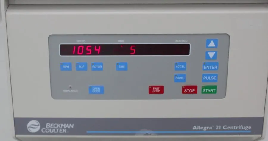 Beckman Coulter Allegra 21 Centrifuge CLEARANCE! As-Is