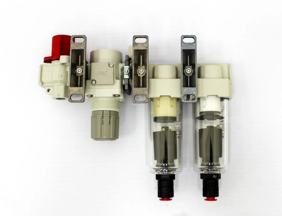 Flodraulic group Air Filter/Separator & Regulator SMC Combo Modular AC30C-N03D-T