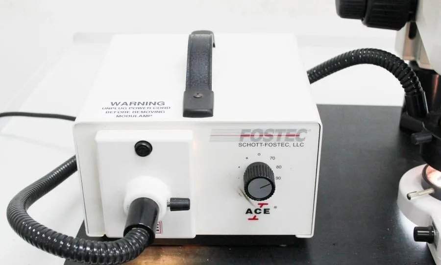 Nikon SMZ1500 Stereo Microscope w/ Illuminator On Mounted Base