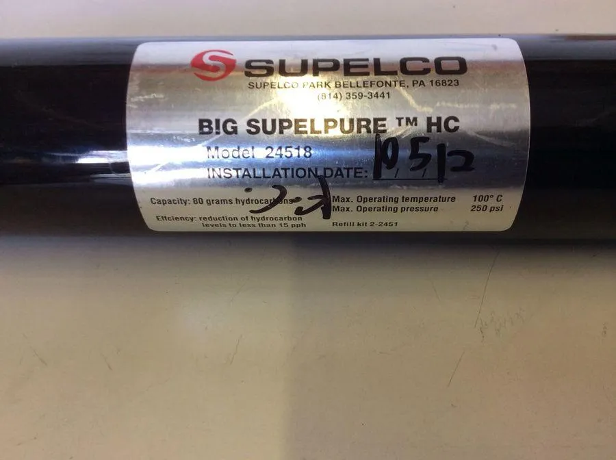 Supelco - Big Supelpure Hydro Carbon - Model 24518