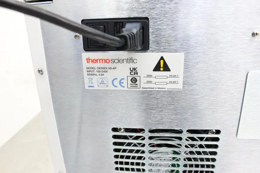 Thermo Scientific Dionex AS-AP Autosampler P/N 074925.