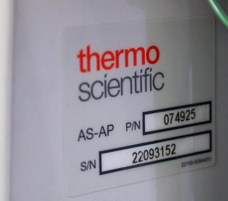 Thermo Dionex AS-AP Autosampler P/N 074925