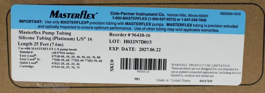 Cole Parmer MasterFlex Console Drive 900-1273 w/ 7518-00  Easy Load Pump Head!